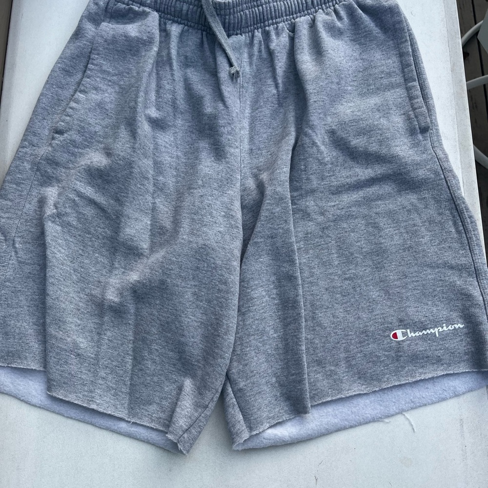 champion grey shorts